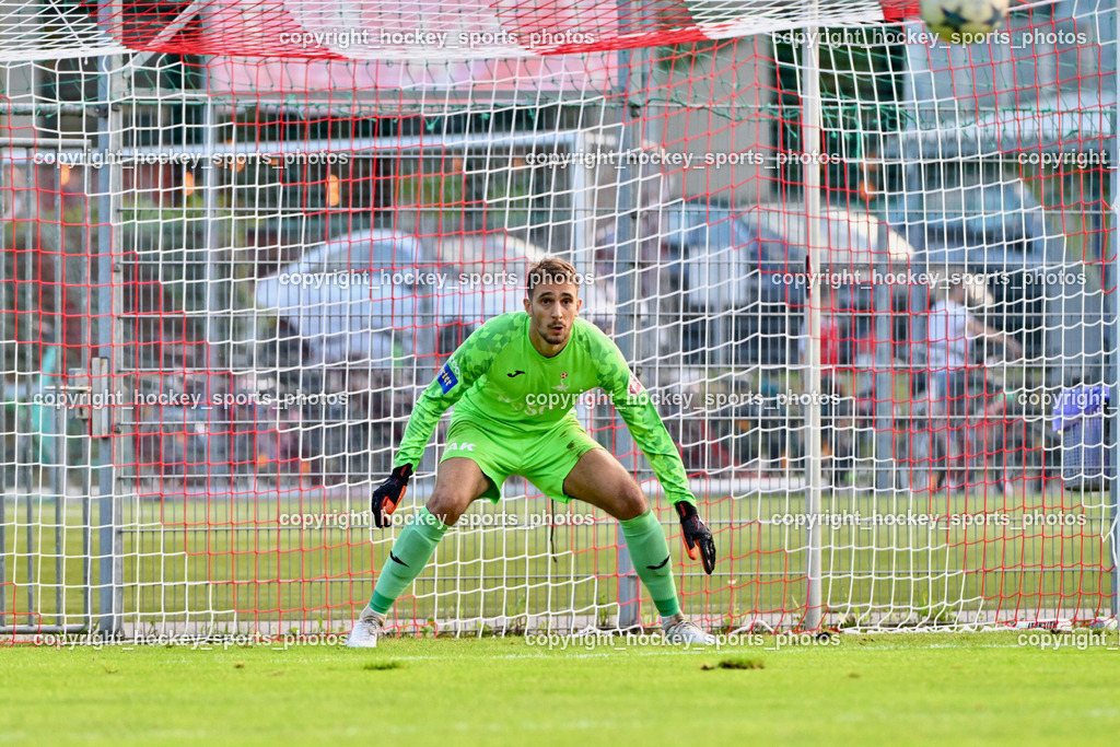 KAC 1909 vs. SAK | #1 Kristijan Kondic SAK, KAC 1909 vs. SAK, KAC 1909 vs. SAK am 06.09.2024 in Klagenfurt (Sportplatz KAC), Austria, (Photo by Bernd Stefan)