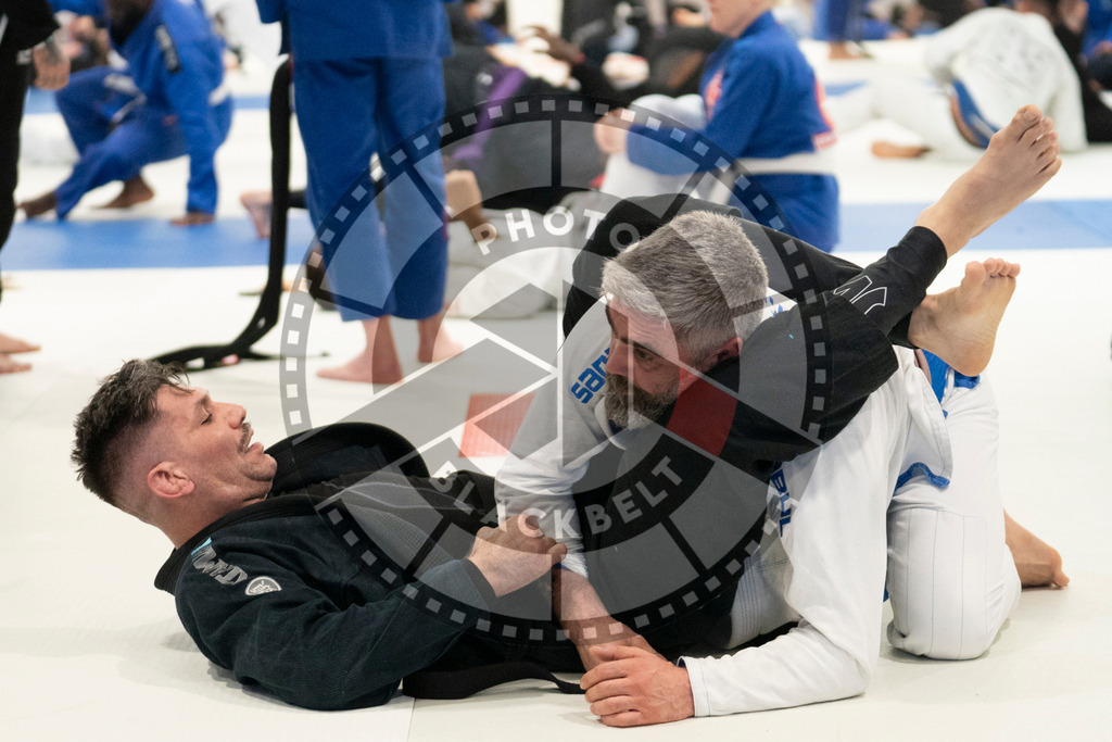 20240119PBB0790 | Fighters compete during the IBJJF European Championship in Paris, France, on January 19, 2024.