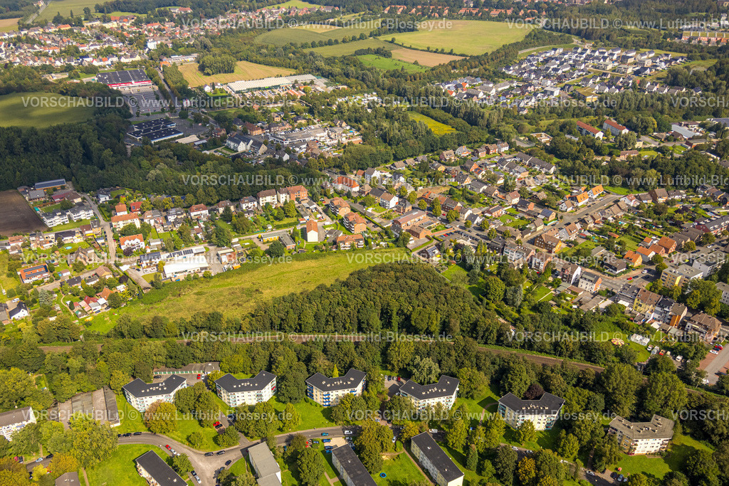 Hamm230900187 | Luftbild, Wohngebiet Schlagenkamp, Stadtbezirk Heessen, Hamm, Ruhrgebiet, Nordrhein-Westfalen, Deutschland