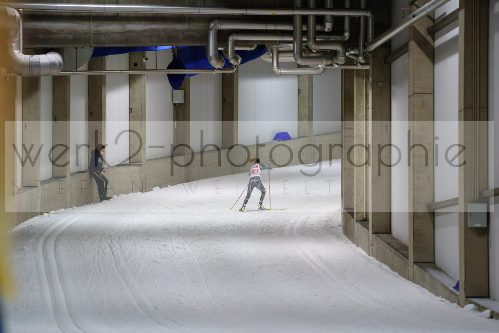 Testwettkampf Oberhof | Skihalle Oberhof am 14. Januar 2023