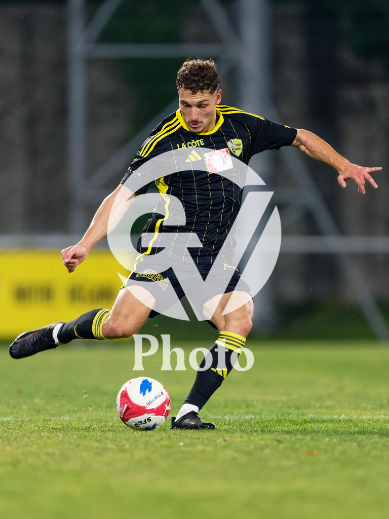 Coupe Suisse - 1/8 de finale - FC Stade Nyonnais v Neuchatel Xamax |  during the Coupe Suisse - 1/8 de finale match between FC Stade Nyonnais and Neuchatel Xamax at Centre sportif de Colovray in Nyon, Switzerland