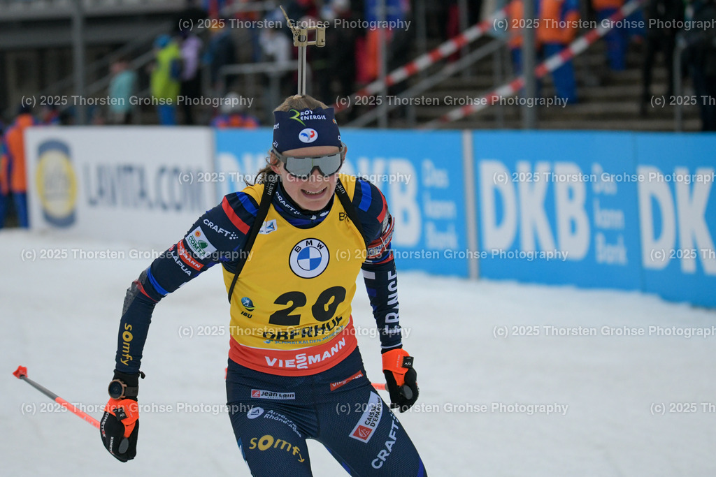 BMW IBU World Cup Biathlon - Oberhof (GER) 2024 | BMW IBU World Cup Biathlon - Oberhof (GER) 2024, FRAUEN 7,5 KM SPRINT am 05.01.2024 in ARENA AM RENNSTEIG in Oberhof, (Germany)

Image: Justine Braisaz-Bouchet FRA - Realisiert mit Pictrs.com