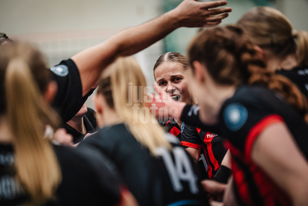Volleyball | Frauen | Saison 2025/2026 | Volleyball Bundesliga | ETV Hamburger Volksbank Volleys vs. Ladies in Black Aachen | 29.10.2025 | Svea Frobel (#11, ETV Hamburger Volksbank Volleys)