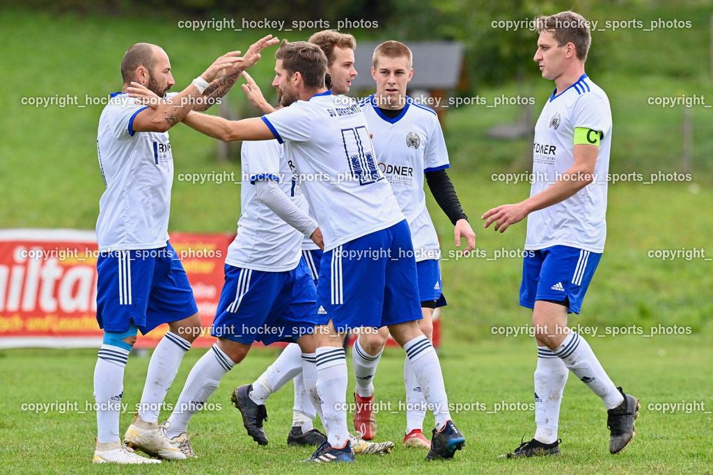 SV Draschitz vs. SC Magdalen 25.9.2022 | Jubel SV Draschitz, #31 Prettenthaler Rene, #6 Abuja Philipp, #27 Martinz Raphael, #11 Christoph Schnabl, #3 Philipp Novak
