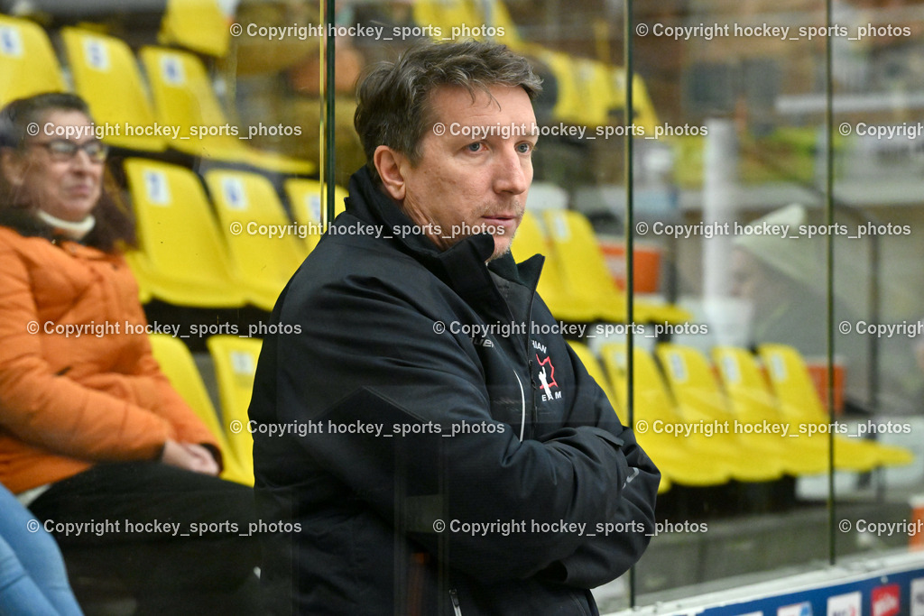 Carinthian Team vs. HC Köttern 12.2.2024 | Assistentcoach Carinthian Team Marco Amplatz