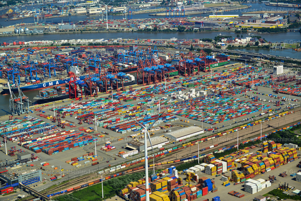 3622008 | Hafenanlagen Waltershof, Überseehafen Hamburg