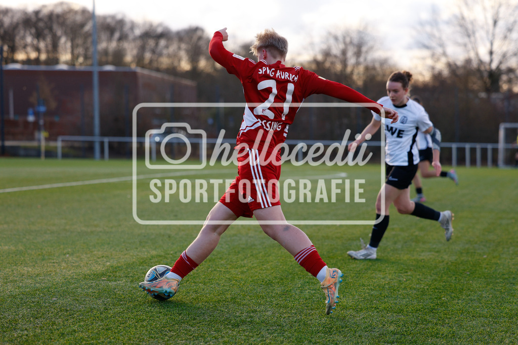 Fußball I Frauen I Saison 2025-2026 I AOK NFV Pokal I SV Meppen 1912 e.v. U20 2 - SpVg Aurich I 01.03.2026-78 | Mareike Assing (21, SpVg Aurich) - Realisiert mit Pictrs.com