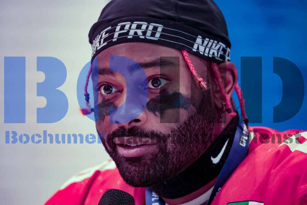  14.10.2023 - 
 | Sebastian Sendlak / Bochumer Nachrichtendienst (BOND) - GFL-Bowl 2023: Schwaebisch Hall Unicorns vs. Potsdam Royals - Realisiert mit Pictrs.com