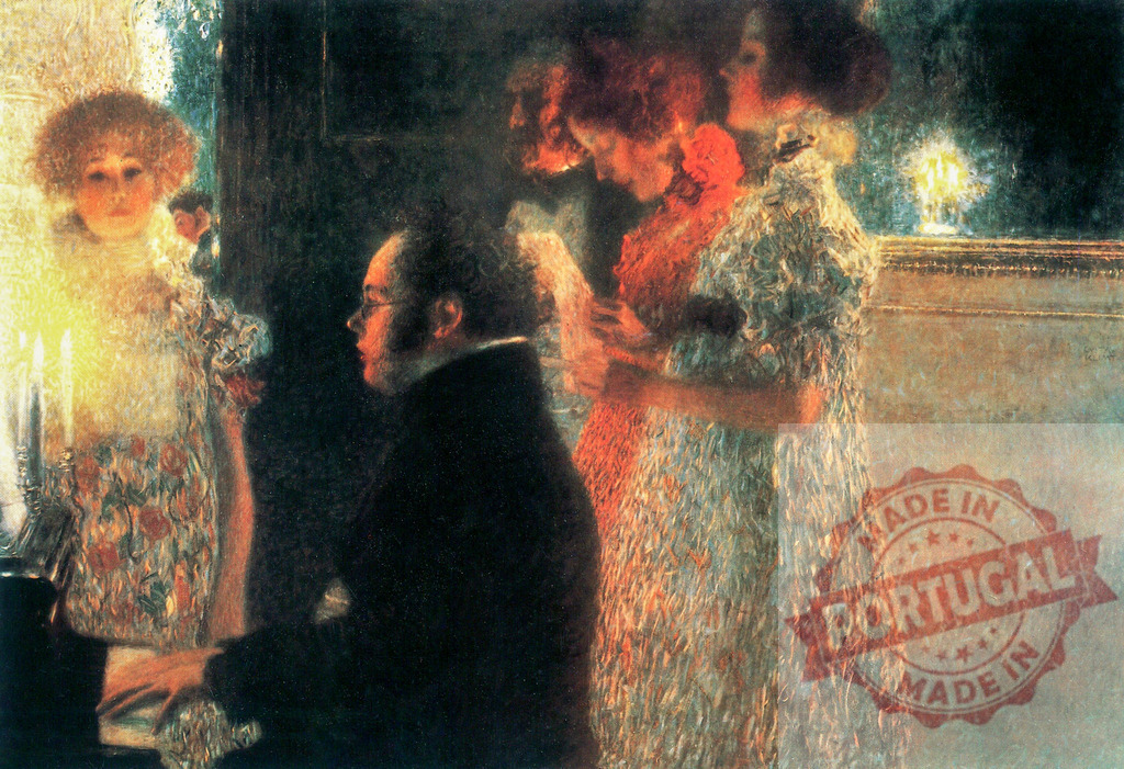 Gustav Klimt's Schubert at the Piano II (1899) famous painting. Original from Wikimedia Commons. Digitally enhanced by rawpixel. | Gustav Klimt's Schubert at the Piano II (1899) famous painting. Original from Wikimedia Commons. Digitally enhanced by rawpixel. - Realisiert mit Pictrs.com