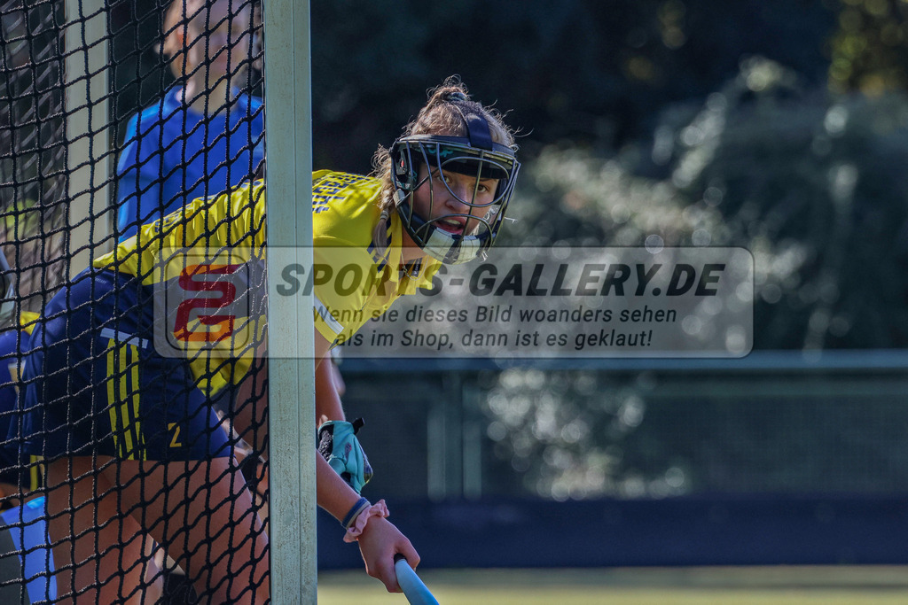 Raffelberg-Braunschweig-59 | Luisa Hohenhövel (Eintracht Braunschweig #2), Club Raffelberg - Eintracht Braunschweig am 17.9.2022 in der Hockeyanlage Club Raffelberg, Duisburg