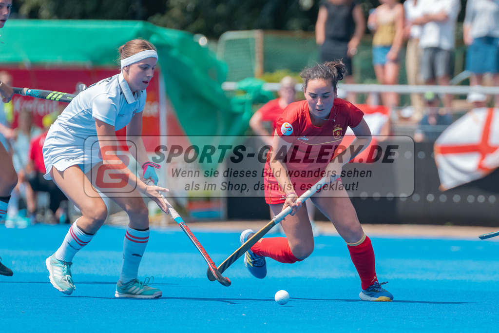 HK_20230710_2-31 | Euro Hockey WU18 Spain - Austria Championship Girls &amp; Boys am 10.7.2023 CHTC , Krefeld ,