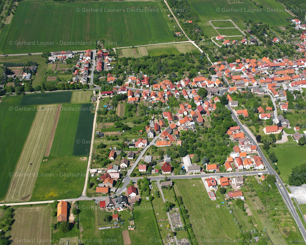 2634413 | HAYNRODE 09.06.2006 Stadtansicht des Innenstadtbereiches  in Haynrode im Bundesland Thüringen, Deutschland // City view on down town  in Haynrode in the state Thuringia, Germany Foto: Gerhard Launer
