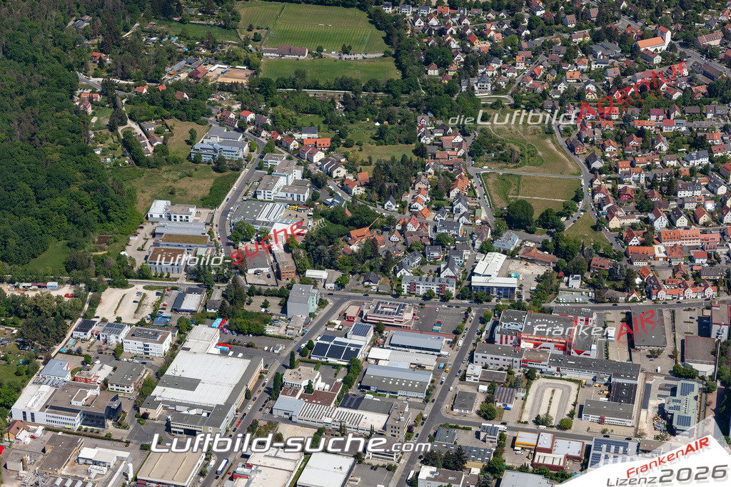 Aktuelles Luftbild von ziegelstein nuernberg - Die Luftaufnahme wurde 2020 mittels UL-Flugzeug erstellt ( keine Drohne ) - hochauflösende Kamera-Systeme von  Canon -Beste Qualität - Für grossformatige Ausdrucke geeignet. Die Geschenkidee !