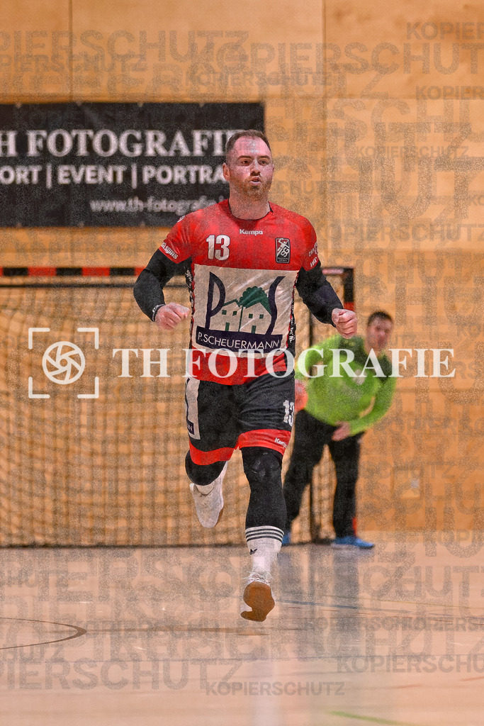 GER, SG Maulburg/Steinen - HSG Dreiland, Handball, Landesliga Suedbaden, 4. Spieltag, Saison 2024/2025, 12.10.2024 | Andre Leuchtmann (SG Maulburg/Steinen, #13)GER, SG Maulburg/Steinen - HSG Dreiland, Handball, Landesliga Suedbaden, 4. Spieltag, Saison 2024/2025, 12.10.2024Foto: TH Fotografie/Thomas Hess