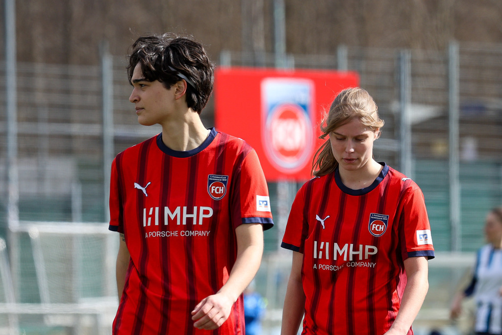 20260329-FCH-WaldebeneStuttgart_080 | 1.FC Heidenheim 1846 vs. FSV Waldebene Stuttgart, Fußball, Frauen, Oberliga, 2025/2026, 15. Spieltag, 29.03.2026 in Heidenheim, Kunstrasen b. Voith-Arena West(Foto: Michael Bulling) - Realisiert mit Pictrs.com