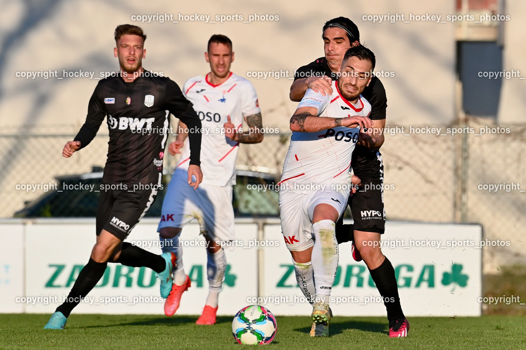 SAK vs. LASK Amateure 6.4.2023 | #43 Nemanja Celic, #10 Yosifov Svetlozar Angelov, #9 Marco Siverio Toro
