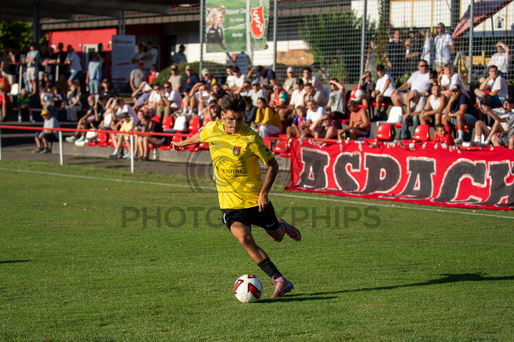 SSV Schwäbisch Hall vs. SG Sonnenhof Großaspach, Fussball, WFV-Pokal, 3. Runde, 11.08.2026 | Deli Hajdini (SG Sonnenhof Großaspach, #07),SSV Schwäbisch Hall vs. SG Sonnenhof Großaspach, Fussball, WFV-Pokal, 3. Runde, 11.08.2026