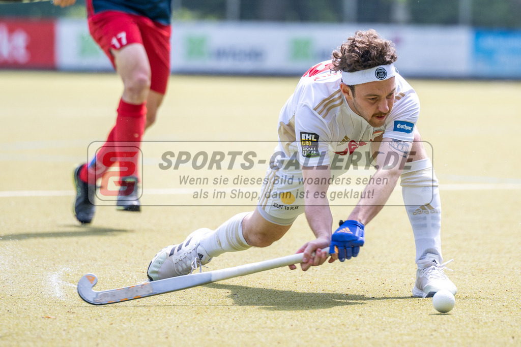 SFE_20230521_0021 | 1. Bundesliga Hockey Viertelfinale 3 Herren Rot-Weiss Köln - Berliner HC am 21.05.2023 in Köln (KTHC Stadion Rot-Weiss Köln Tennis and Hockey Club), Photo: Stephan Fehrmann 2023 (Sports-Gallery),Florian Pelzner ( Rot-Weiss Köln #13 )