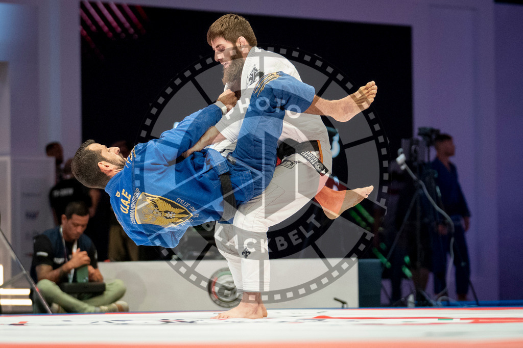 20231107PBB6472 | Fighters compete during the AJP World Master Championship in the Mubadala Arena in Abu Dhabi, Arab United Emirates, on November 7, 2023.