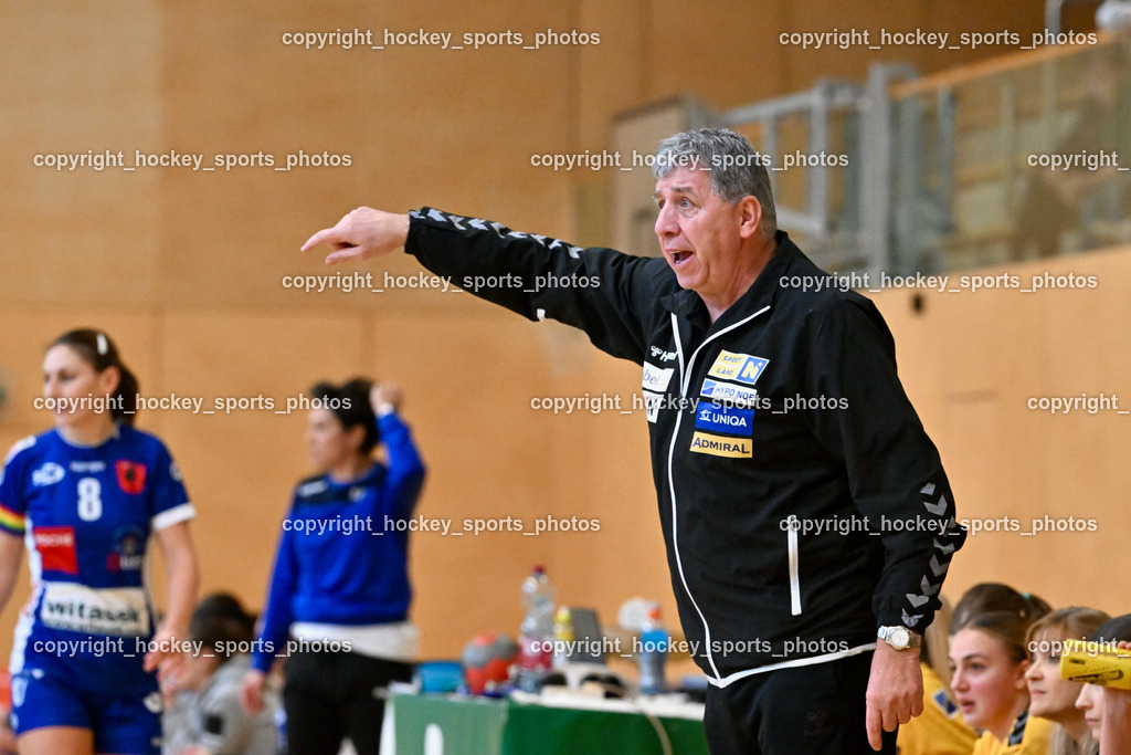 SC Ferlach Damen vs. Hypo Niederösterreich 18.11.2023 | Headcoach Hypo Niederösterreich KOVACS Ferenc