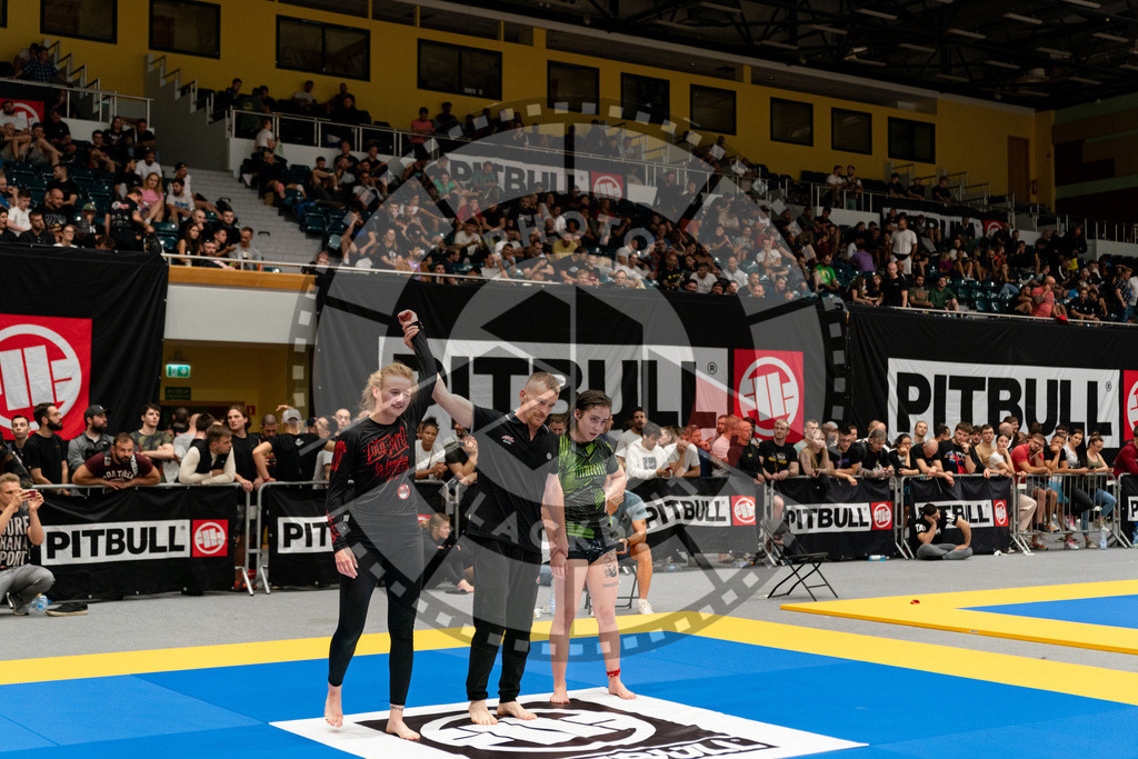 20230916PBB7550 | Fighters compete during the grappling tournement ADCC Trials (European, Middle East and African Championship) in Warsaw, Poland, on September 16, 2023.