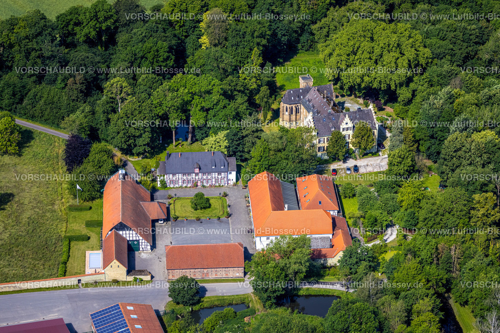 Werl220600639 | Luftbild, Haus Lohe, Westönnen, Werl, Soester Boerde, Nordrhein-Westfalen, Deutschland