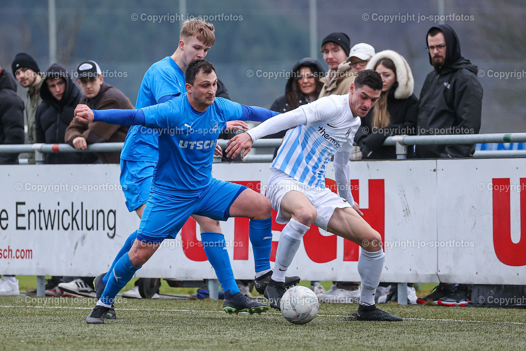 BQ3I4327 | 19.02.2023; Testspiel; Kunstrasenplatz Frohnhausen; SSV Oranien Frohnhausen : TSV Bicken