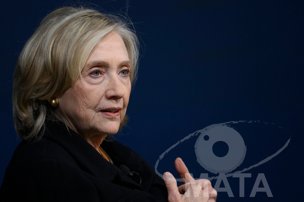 _DWA3836 | Die US-Politikerin Hillary Clinton auf der Veranstaltung Bridging Scholarship and Statecraft im Rahmen der Münchner Sicherheitskonferenz 2026. München, 13.02.2026 Bayern Deutschland  - Realisiert mit Pictrs.com