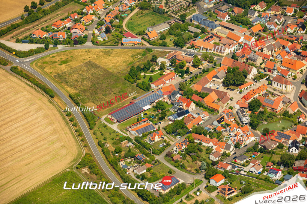 Luftaufnahme von Rödelsee Vs Google Maps- Die Luftaufnahme wurde 2025 vom UL-Flugzeug heraus erstellt ( keine Drohne ) - Hochauflösende Luftaufnahme - für professionelle Ausdrucke geeignet. Die Geschenkidee !Mit Lizenz und Bildrechte bestellbar