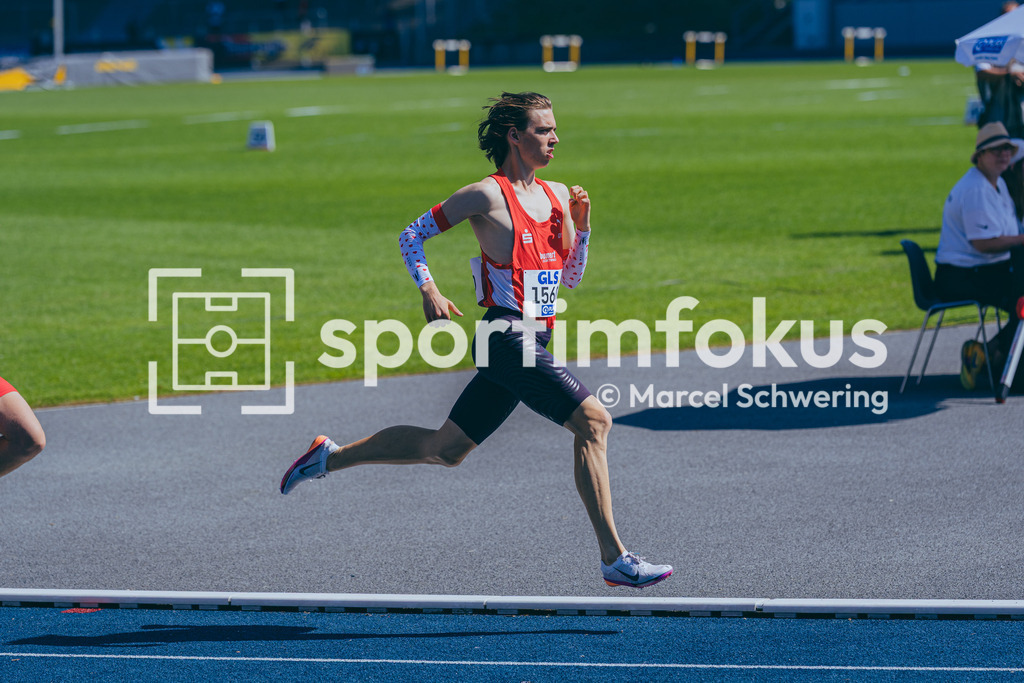 Deutsche Meisterschaften U20 / U16 2026 | Aik Straub, LG Olympia Dortmund, 1560, 800-Meter-Lauf, Deutsche Meisterschaften der U20 &amp; U16 2026, Lohrheidestadion Bochum-Wattenscheid, 11.07.2026. Foto: Marcel Schwering / sportimfokus - Realisiert mit Pictrs.com