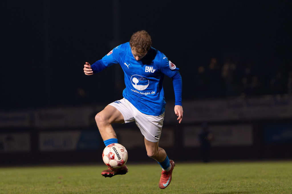 Fußball I Herren I Saison 2025-2026 I Regionalliga Nord I 25. Spieltag I TuS Blau-Weiß Lohne - Werder Bremen II I 5780 | jns.sportfotos - Realisiert mit Pictrs.com