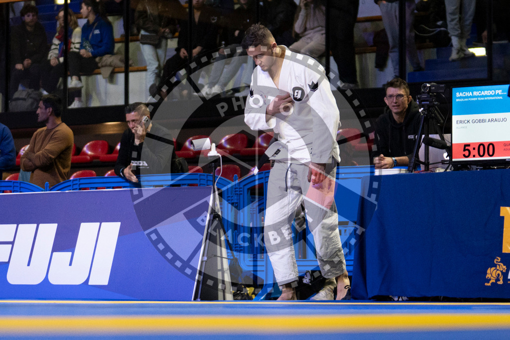 20240119PBB0419 | Fighters compete during the IBJJF European Championship in Paris, France, on January 19, 2024.