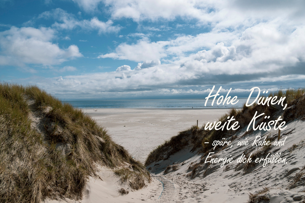 Meer Kalender 2026 - Nordseemotiv mit Text | Gestalten Sie Ihr Zuhause mit einzigartigen Bildern von Ostsee u. Nordsee – als Leinwandbild, Acryl, Alu-Dibond oder FineArt Hahnemühle, individuell anpassbar.