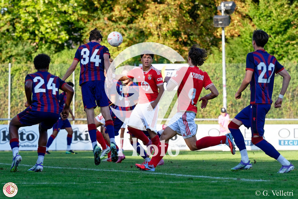GenevaCup Group Phase - FC Basel v SL Benfica | during the GenevaCup Group Phase match between FC Basel and SL Benfica at Stade des Arberes in Meyrin, Switzerland
