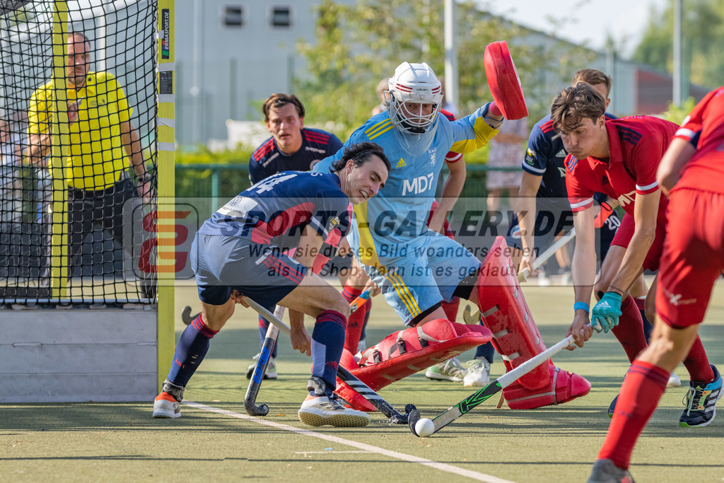 HK_20220903_109736 | 1. Bundesliga Herren Düsseldorfer HC - Mannheimer HC am 3.9.2022 DHC Düsseldorf, Düsseldorf , Zickler Anton Torwart ( Düsseldorfer HC #32 )