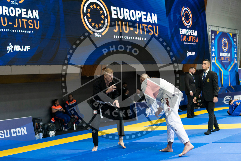 20240119PBB2394 | Fighters compete during the IBJJF European Championship in Paris, France, on January 19, 2024.