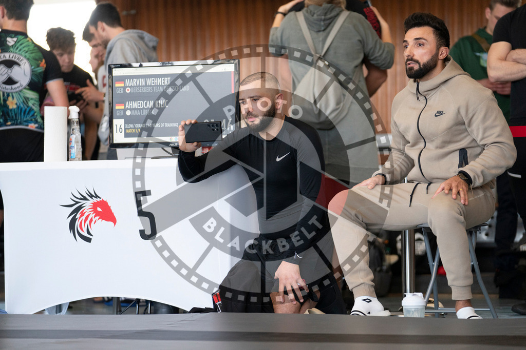 20240309PBB5119 | Fighters compete during the International Luta Livre (ILLCS) Spring Championship in Hannover, Germany, on March 9, 2024.