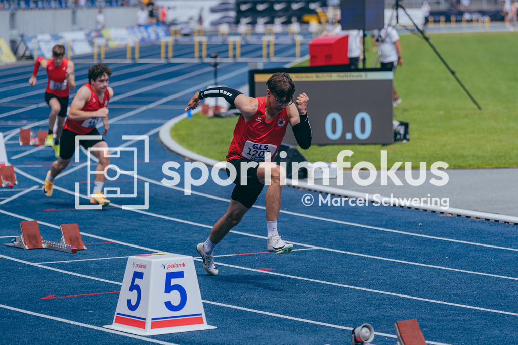 DM U23 U18 Bochum 2026 | Ben Seifert (Dresdner SC 1898), Startnummer 1209, 400 Meter Hürden, Deutsche Meisterschaften der U18 &amp; U23 2026, Lohrheidestadion Bochum-Wattenscheid, 04.07.2026 Foto: Marcel Schwering / sportimfokus - Realisiert mit Pictrs.com