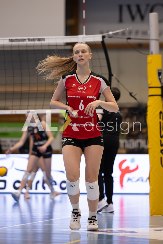 Volleyball I Frauen I Saison 2025-2026 I Volleyball NLA | Women I Round 16 I VC Kanti Schaffhausen - Viteos NUC I 31.01.2026 | 6 Nina Cavka (CH) (VC Kanti Schaffhausen) – Aussen - Realisiert mit Pictrs.com