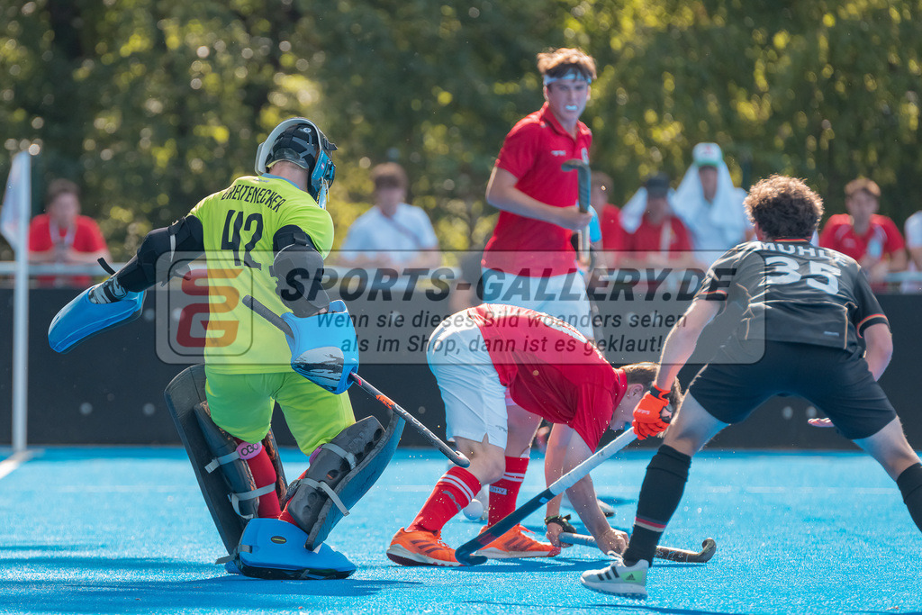 HK_20230710_100830 | Euro Hockey MU18 Austria - Germany Championship Girls &amp; Boys am 10.7.2023 CHTC , Krefeld ,