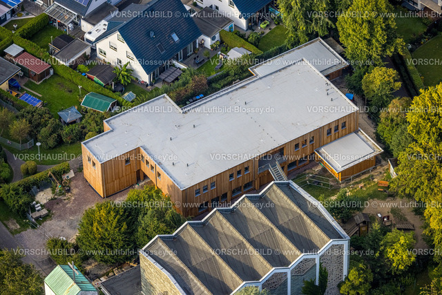 Werl230806687 | Luftbild, Martini Kindergarten in Holzbauweise, Werl, Werl-Unnaer Börde, Nordrhein-Westfalen, Deutschland