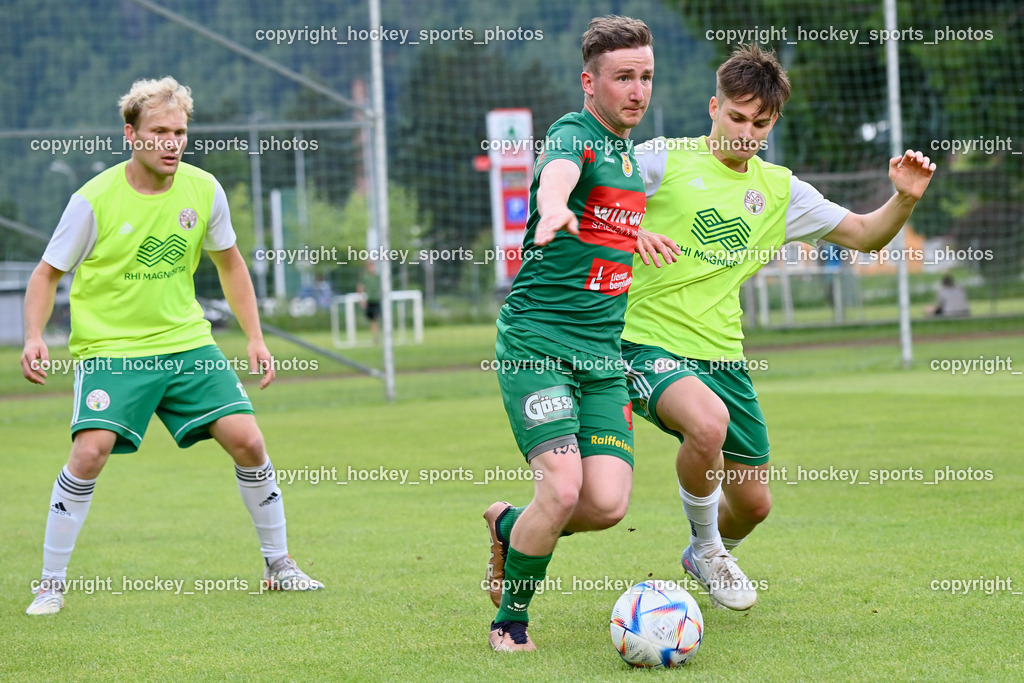 WSG Radenthein vs. SV Rapid Lienz 9.6.2023 | #17 Manuel Josef Ambrosch, #11 Benjamin Josef Michael Martin
Bürgler, #6 Markus Florian Gruber