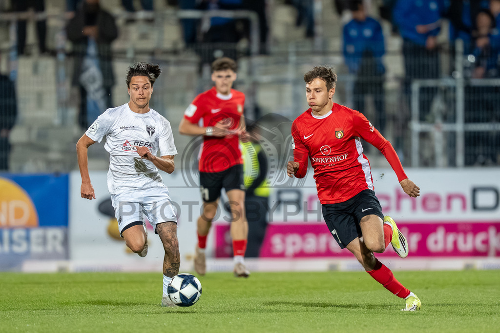 SG Sonnenhof Großaspach vs. SGV Freiberg, Fussball, Regionalliga Suedwest, 30. Spieltag, 22.04.2026 | Valentyn Podolskyi (SG Sonnenhof Großaspach, #07),SG Sonnenhof Großaspach vs. SGV Freiberg, Fussball, Regionalliga Suedwest, 30. Spieltag, 22.04.2026