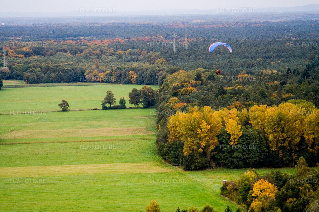 Luftbild: Otterbachtal in Minfeld im Bundesland Rheinland-Pfalz in Deutschland. Foto: IMG_13852.jpg vom 08.10.2008 durch Werner Riehm/FLY-FOTO.de