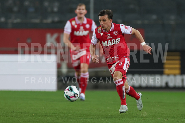 Grazer AK 1902 vs RZ Pellets WAC – Austrian Bundesliga | Graz, Austria, 14.Mar.26 - SOCCER - ADMIRAL Bundesliga, Grazer AK 1902 vs RZ Pellets WAC. The image shows Christian Lichtenberger (GAK).     