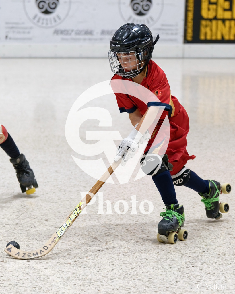 U13  - Geneve RHC v HC Munsingen W  |  during the U13  match between Geneve RHC and HC Munsingen W  at Centre sportif de la queue d'arve in Geneve, Switzerland