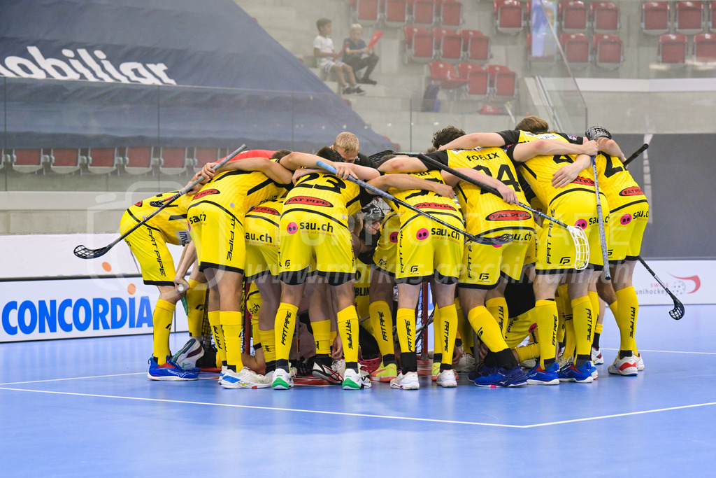 GC Unihockey vs HC Rychenberg - 27. August 2022 | GC Unihockey vs HC Rychenberg
AXA Arena, Winterthur
Goaliebeschwörung des HCR.
Bild: Sportfotografie Markus Aeschimann | www.markus-aeschimann.ch - Realisiert mit Pictrs.com