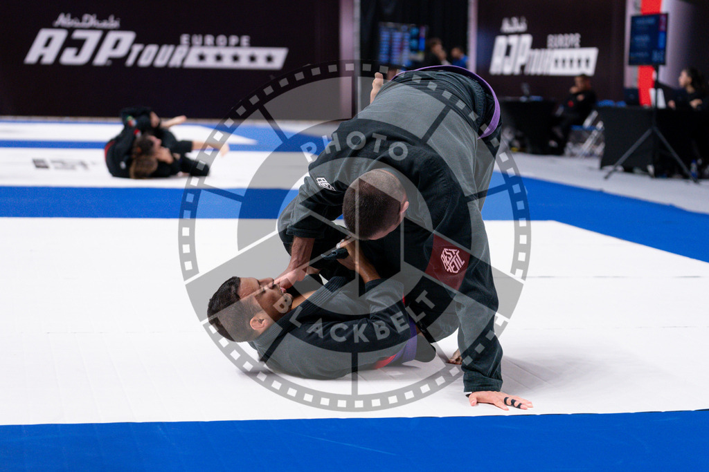 20241013PBB3015 | Athletes compete during the AJP Tour Europe Continental Jiu-Jitsu Amateurs & Masters Championship on October 13, 2024 in Almere near Amsterdam, Netherlands. © Chiara Dazi / photoblackbelt
