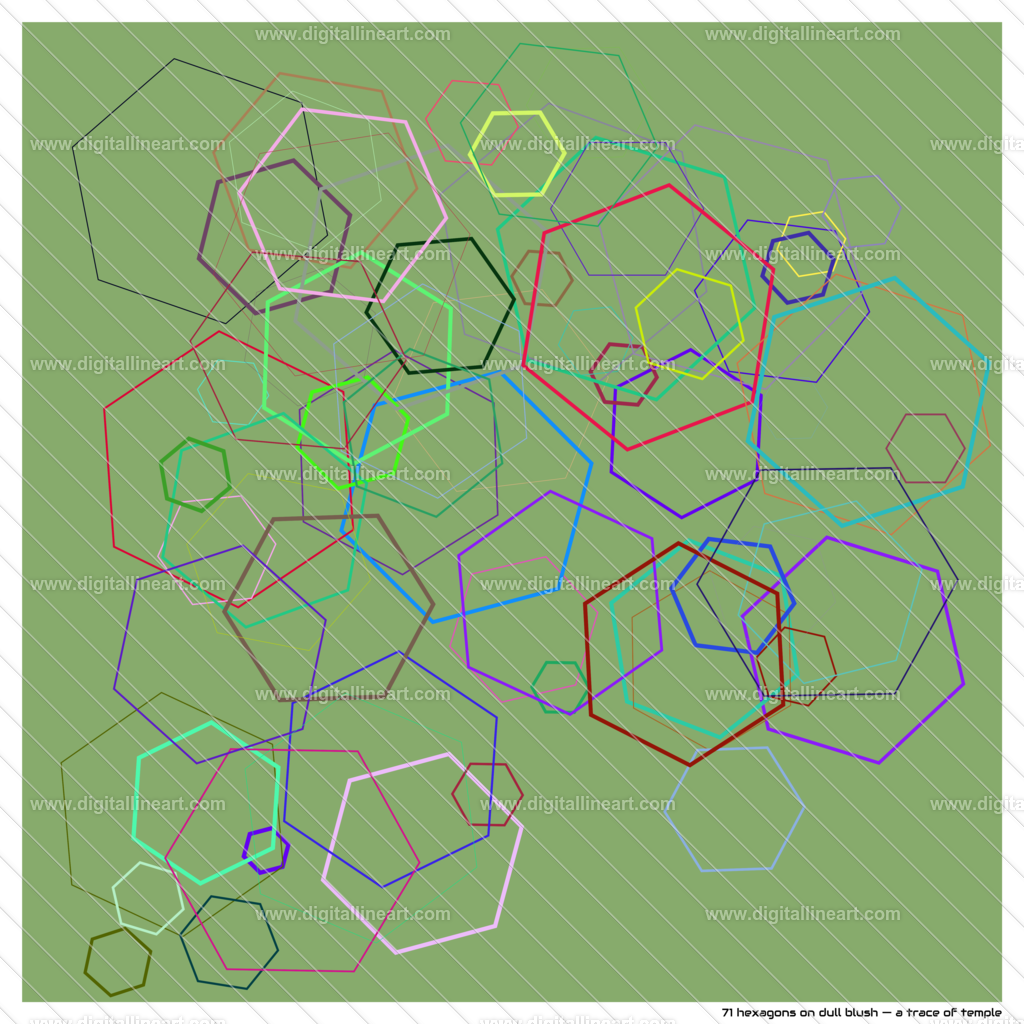 71-hexagons-dull-blush-a-trace-of-temple | digitallineart - Realisiert mit Pictrs.com