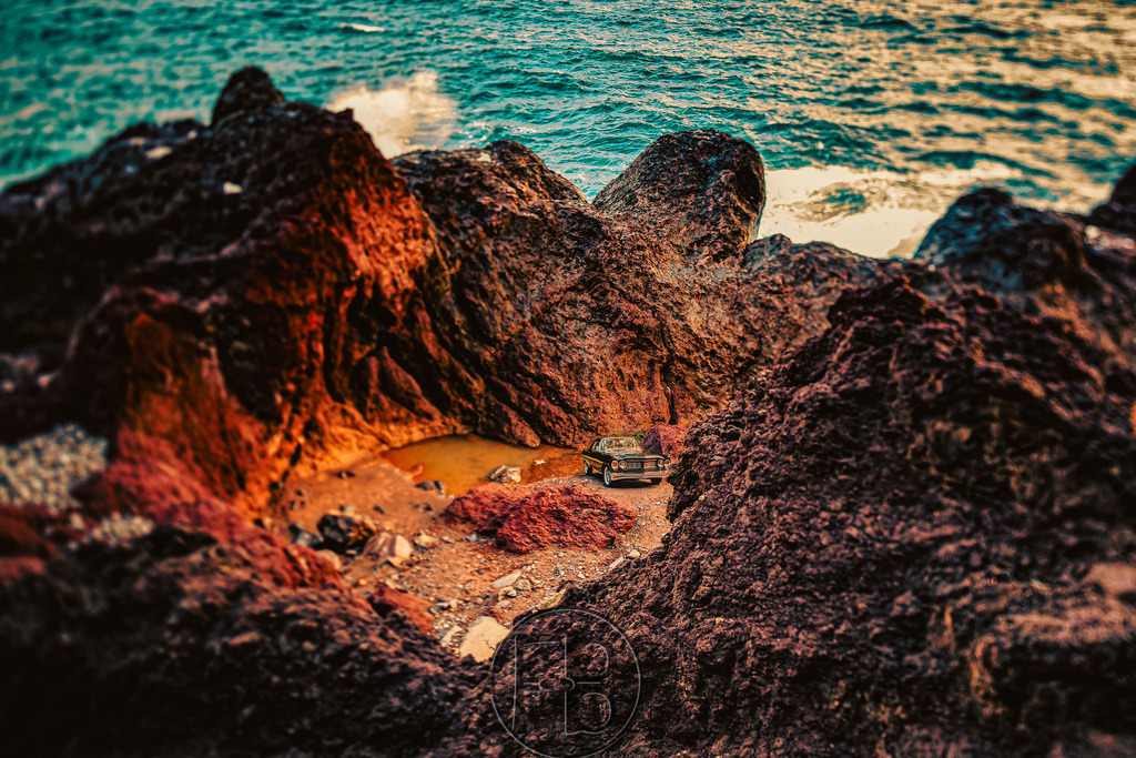Car in the Sunset | Tilt & Shift - FotografieOrt: Madeira - Realisiert mit Pictrs.com